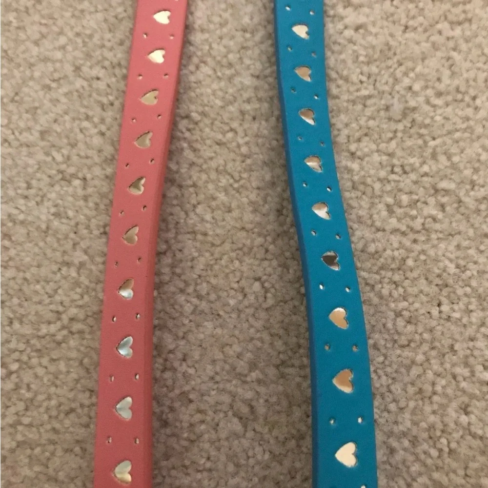 New Set of 2 Girls Belts Size XL